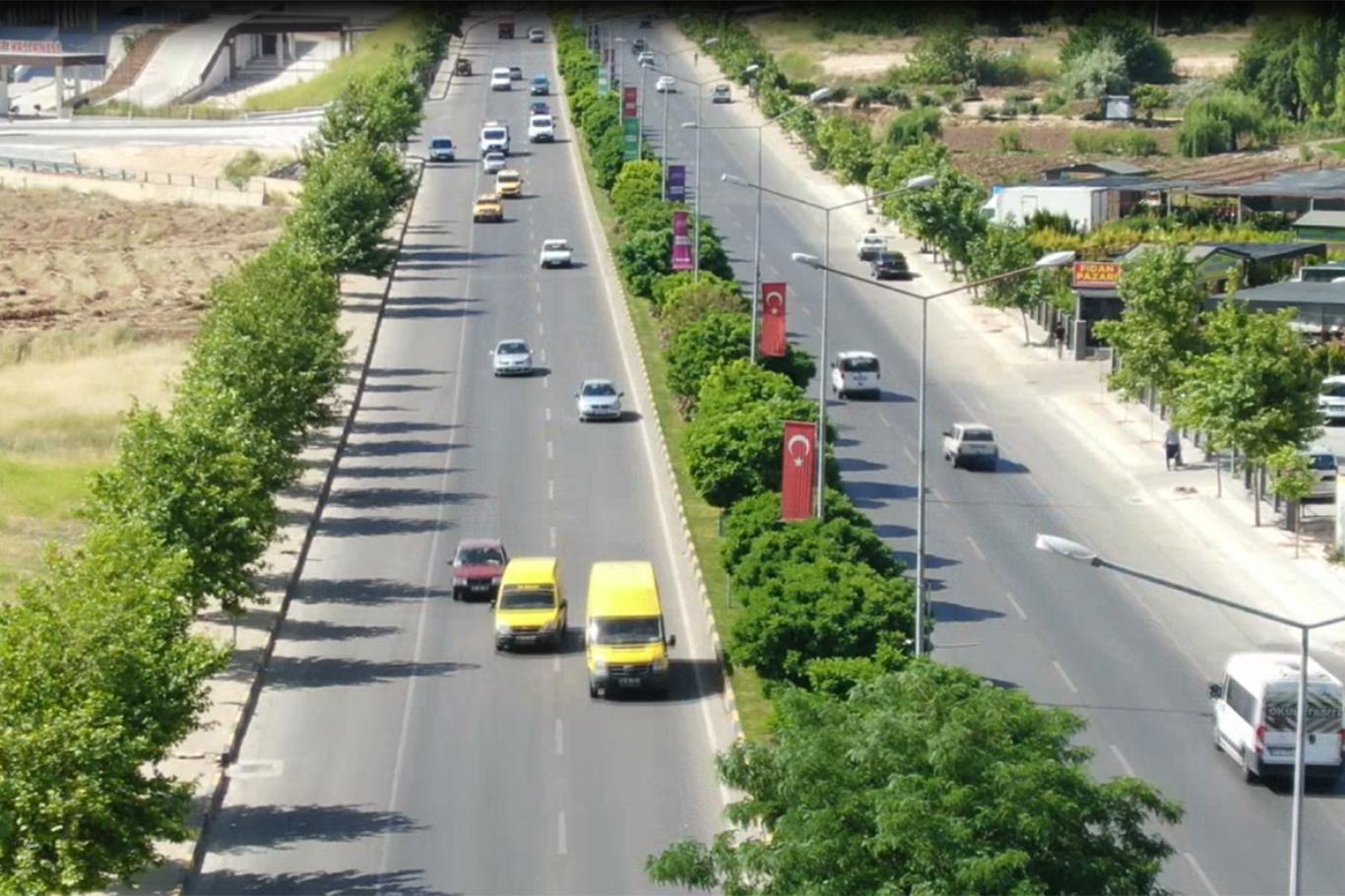 Gaziantep'te havadan trafik denetimi yapıldı